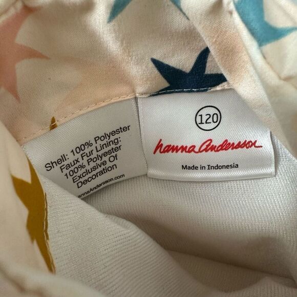 Hanna Andersson Seven Days A Week Jacket 120 / 6-7 Soft Blossom - Picture 5 of 11